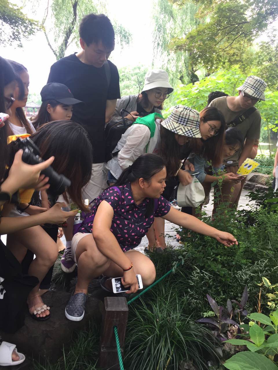 艺术设计系风景园林专业学生风貌